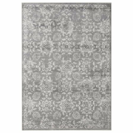 UNITED WEAVERS OF AMERICA Aspen Orchard Grey Oversize Area Rectangle Rug, 12 ft. 6 in. x 15 ft. 4520 12172 1215